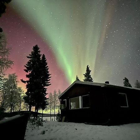 Camp Caroli Family House Villa Jukkasjärvi Exteriör bild